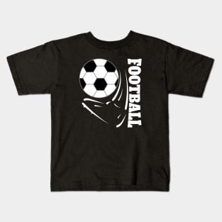 Football Foot - White Kids T-Shirt